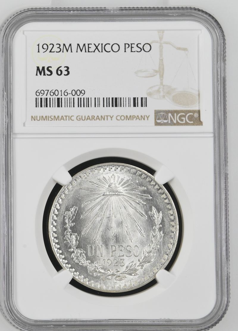 Modern Silver Minors 10 Centavo 1928 M PCGS MS66 0131334 World