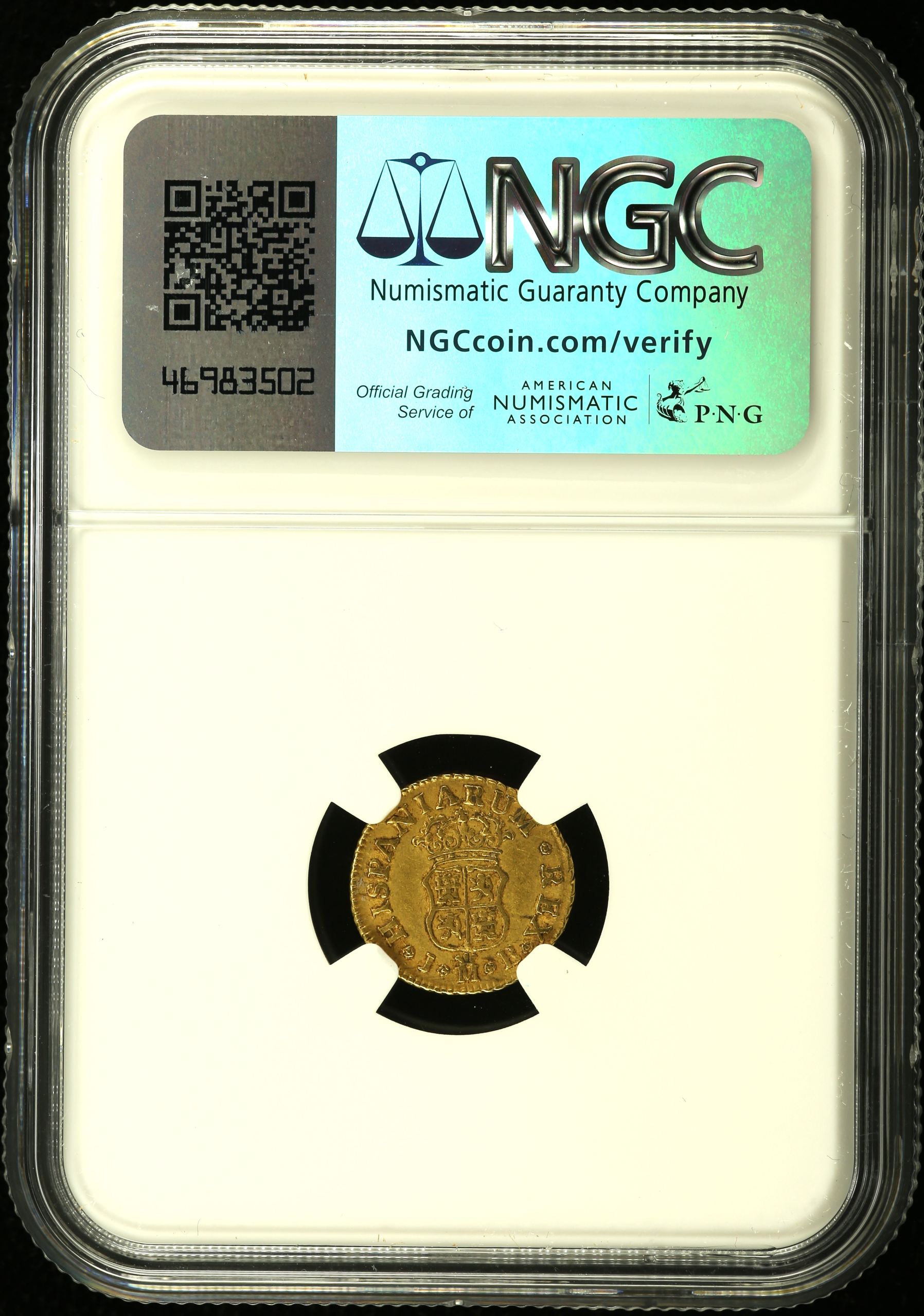 Spain Escudo M Jb Ngc Au World Numismatics Llc