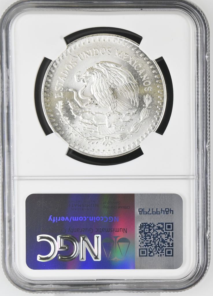 Modern Silver Minors Onza Mo Ngc Ms World