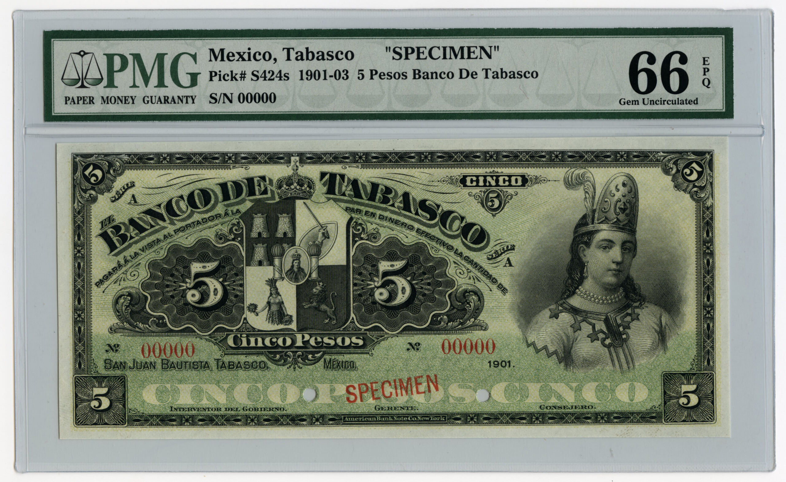 Bancos Currency Mexican Currency Bancos 5 Pesos TAB UNC M0513s 26757 Bancos 5 Pesos TAB UNC M0513s 26757Bancos 5 Pesos TAB UNC M0513s 26757