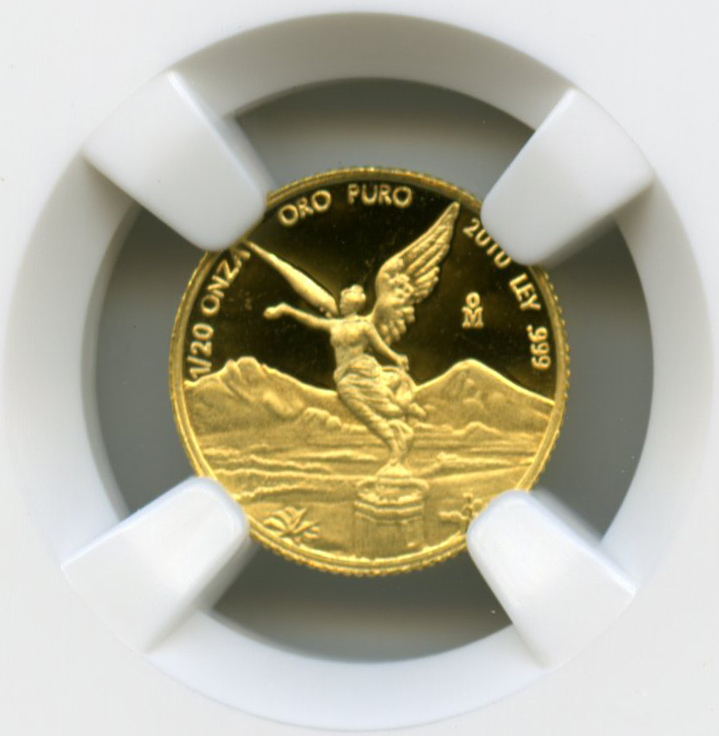 Mexican Coins Mexican Coins Modern Gold Modern Gold 1/20 OZ. 2010 Mo NGC PF69 ULTRA CAMEO KM0671 28302 Modern Gold 1/20 OZ. 2010 Mo NGC PF69 ULTRA CAMEO KM0671 28302Modern Gold 1/20 OZ. 2010 Mo NGC PF69 ULTRA CAMEO KM0671 28302