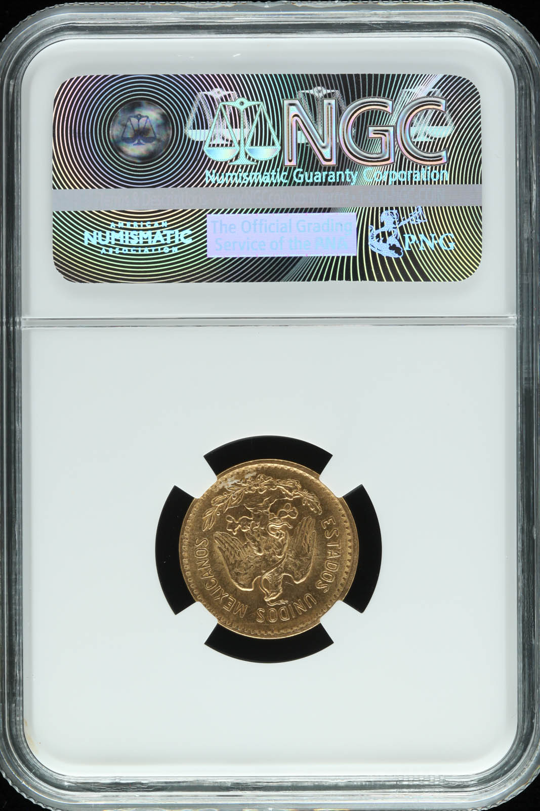 Mexican Coins Mexican Coins Modern Gold Modern Gold 5 Pesos 1906 M NGC MS63 KM464 30430 Modern Gold 5 Pesos 1906 M NGC MS63 KM464 30430Modern Gold 5 Pesos 1906 M NGC MS63 KM464 30430 - Image 2