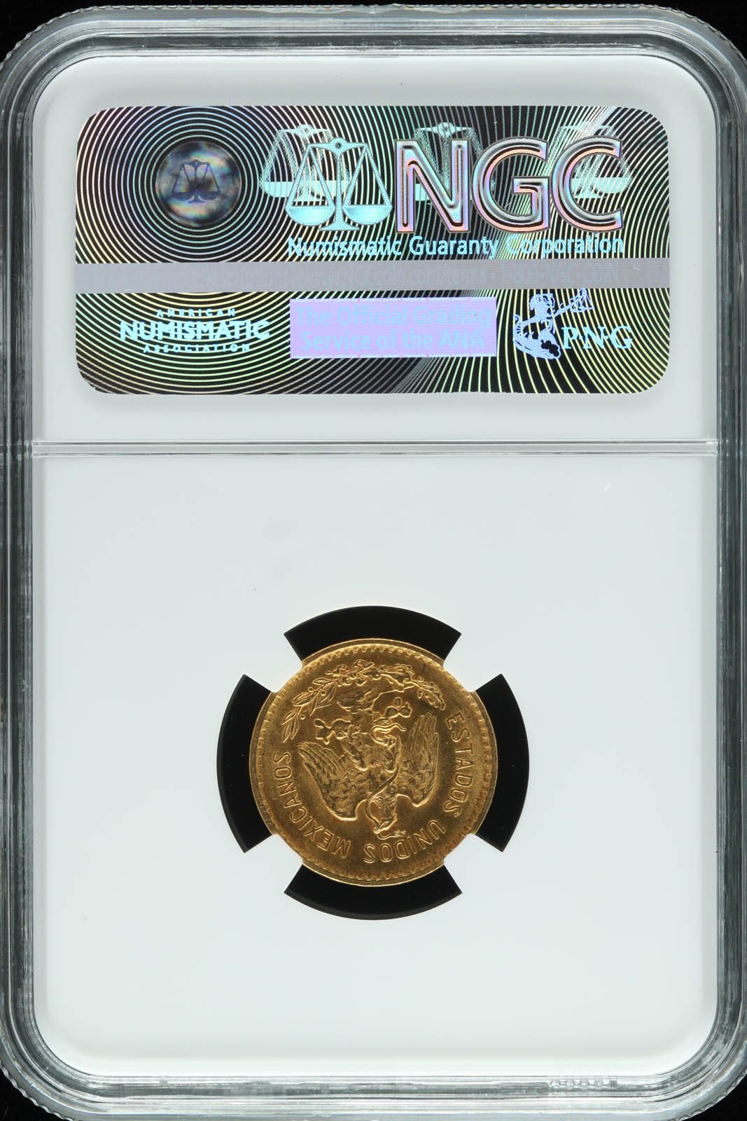 Mexican Coins Mexican Coins Modern Gold Modern Gold 5 Pesos 1906 M NGC MS63 KM464 30431 Modern Gold 5 Pesos 1906 M NGC MS63 KM464 30431Modern Gold 5 Pesos 1906 M NGC MS63 KM464 30431 - Image 2