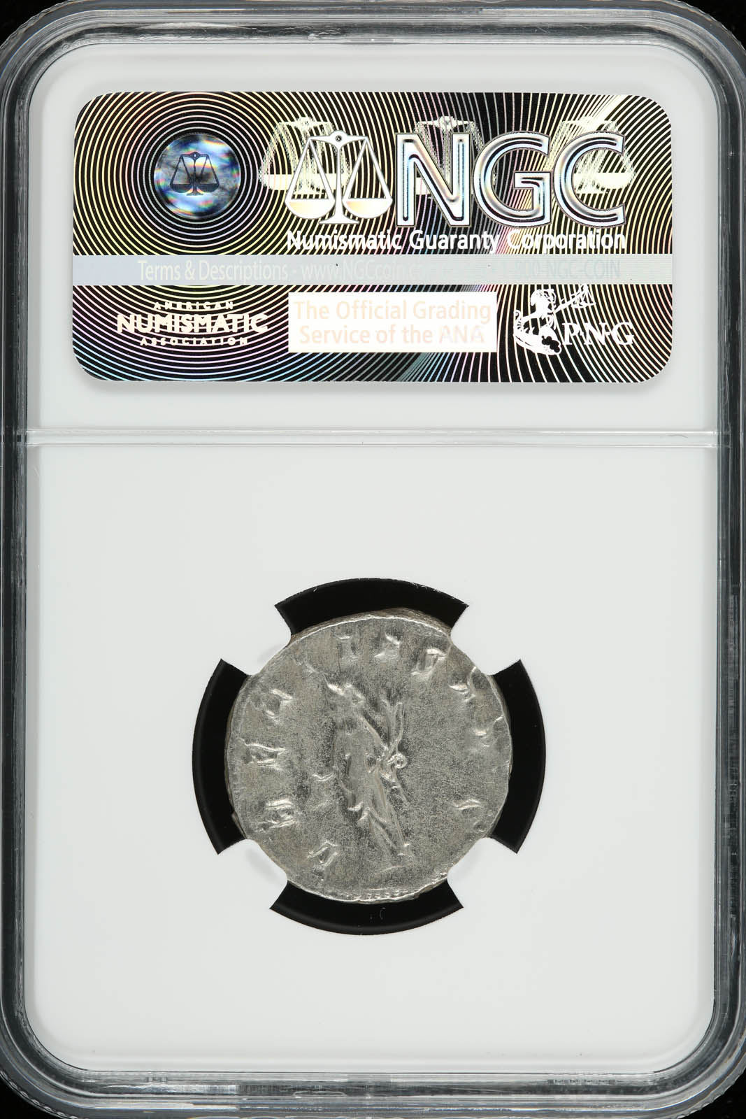 Ancient Coins Roman Imperial Roman Imperial Trajan Decius 249-251 AD AR Double-Denarius NGC AU+ 32149 Roman Imperial Trajan Decius 249-251 AD AR Double-Denarius NGC AU+ 32149Roman Imperial Trajan Decius 249-251 AD AR Double-Denarius NGC AU+ 32149 - Image 2