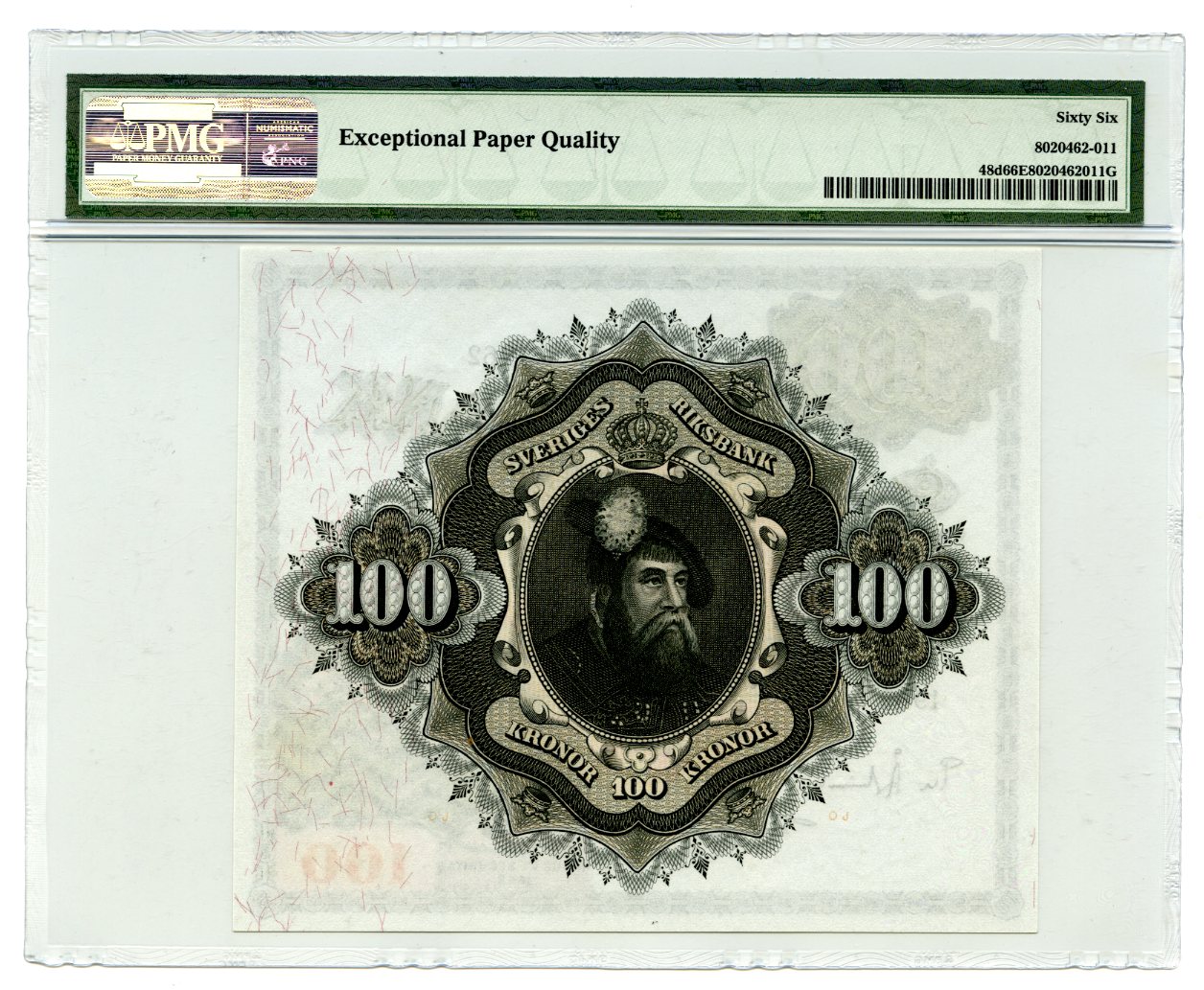 Sweden 100 Kronor 1962 66 EPQ P48d 33816 World Numismatics LLC sweden-100-kronor-1962-66-epq-p48d-33816-world-numismatics-llc