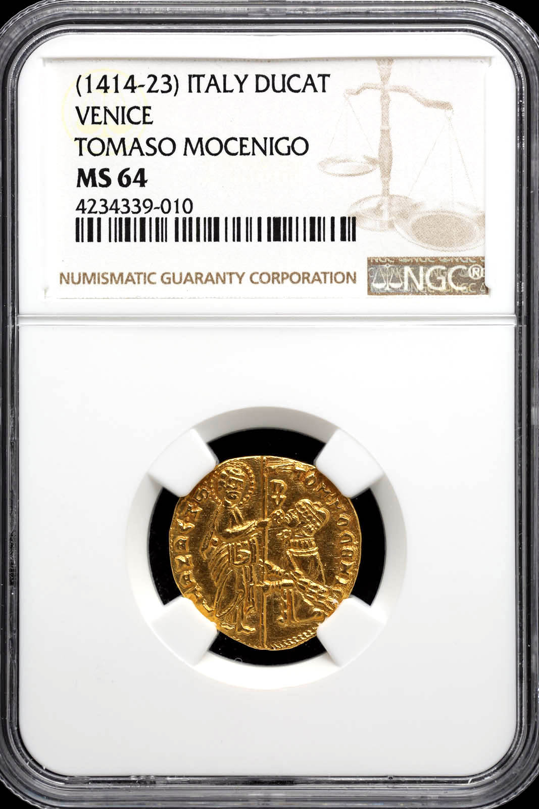 Europe Italy/San Marino/Vatican World Coins World Coins Italy Ducat (1414-23) NGC MS64 Fr. 1231 33934 Italy Ducat (1414-23) NGC MS64 Fr. 1231 33934Italy Ducat (1414-23) NGC MS64 Fr. 1231 33934