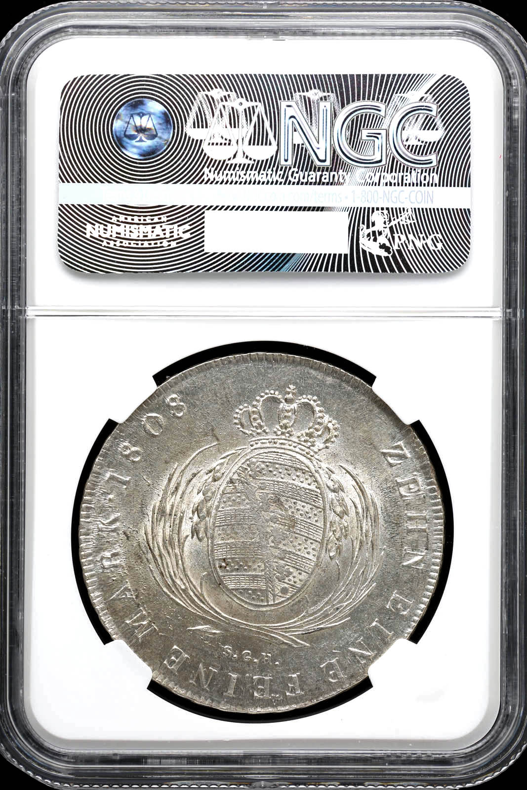 Europe Germany World Coins World Coins Germany Saxony-Albertine Thaler 1818 SGH NGC MS63 KM1059.1 34505 Germany Saxony-Albertine Thaler 1818 SGH NGC MS63 KM1059.1 34505Germany Saxony-Albertine Thaler 1818 SGH NGC MS63 KM1059.1 34505 - Image 2