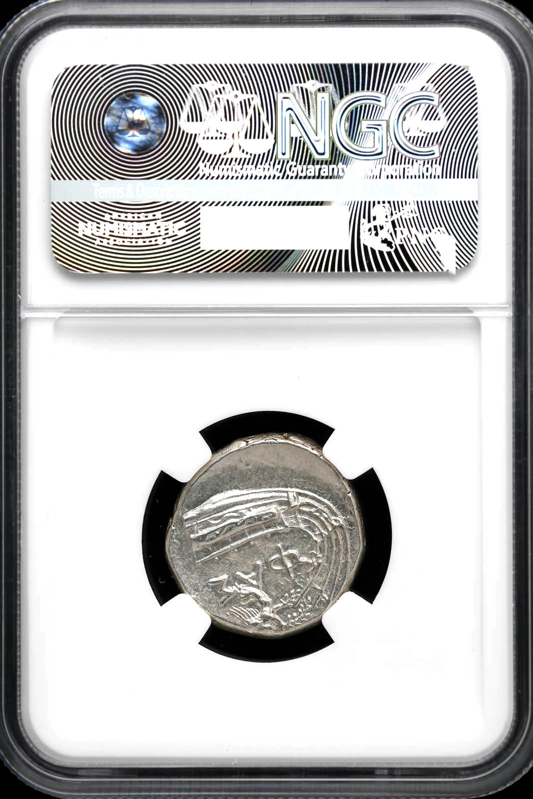 Ancient Coins Greek Lycia Greek Lycia Phaselis 4th Century BC AR Stater NGC MS 34987 Greek Lycia Phaselis 4th Century BC AR Stater NGC MS 34987Greek Lycia Phaselis 4th Century BC AR Stater NGC MS 34987 - Image 2