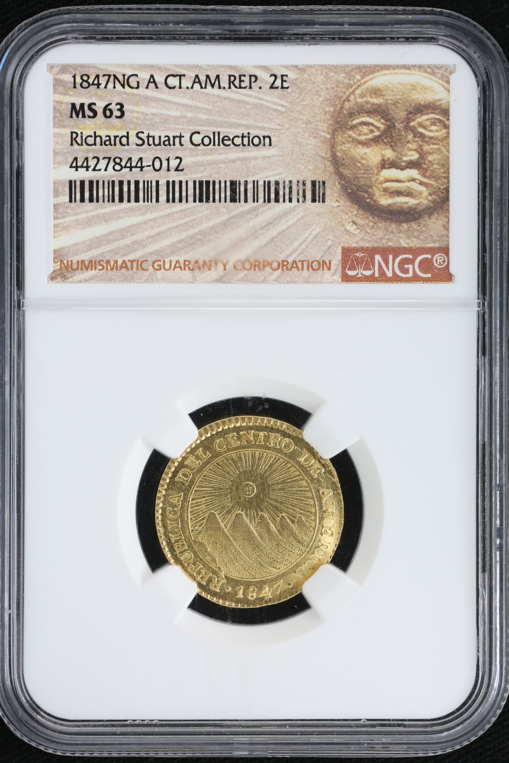 Guatemala Latin American Coins Guatemala 2 Escudos 1847 Ng A NGC MS63 u_00224 Guatemala 2 Escudos 1847 Ng A NGC MS63 u_00224Guatemala 2 Escudos 1847 Ng A NGC MS63 u_00224