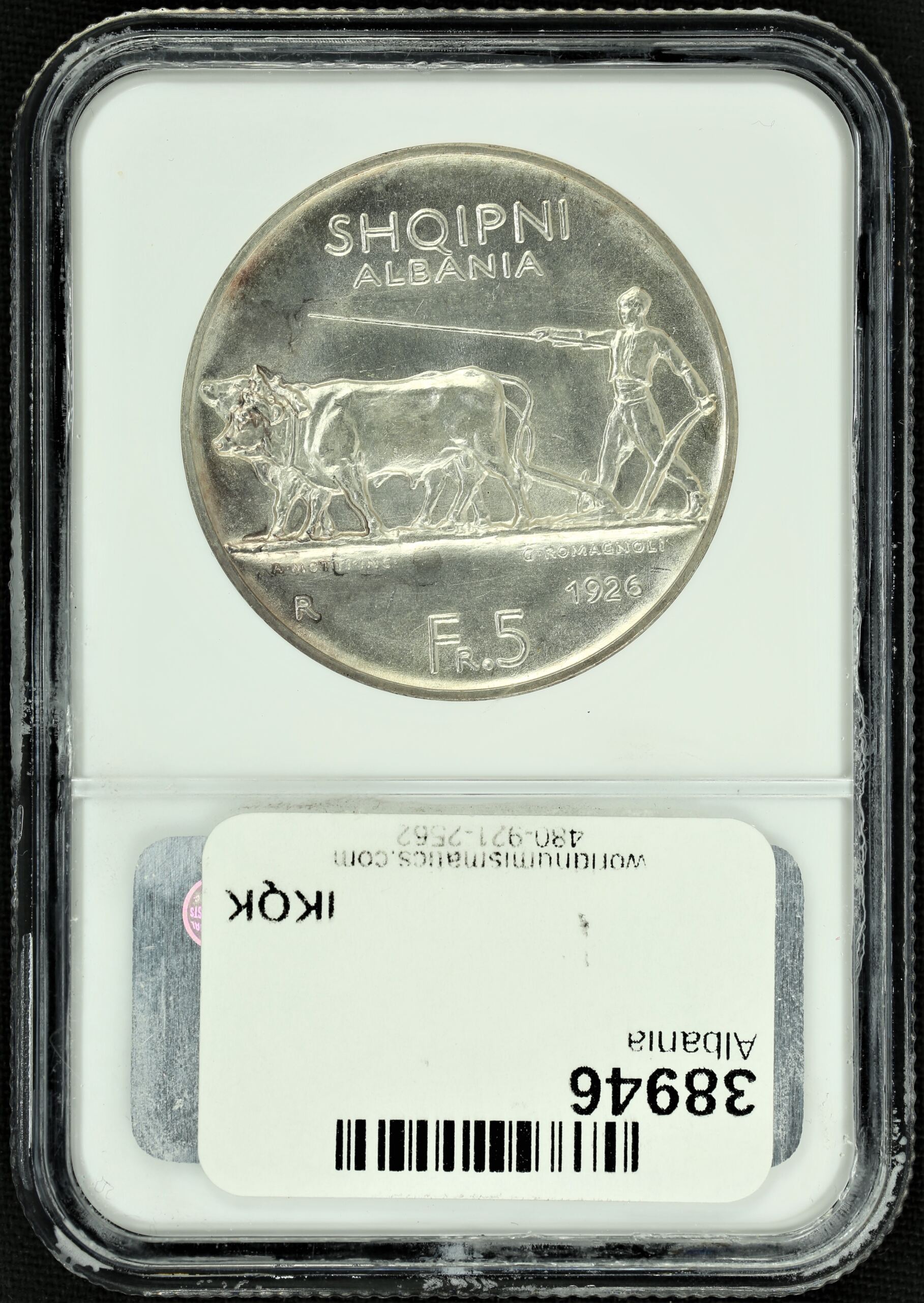 Albania Europe World Coins World Coins Europe Albania Lot of 9 R NGC MS65-MS66 38946 Europe Albania Lot of 9 R NGC MS65-MS66 38946Europe Albania Lot of 9 R NGC MS65-MS66 38946 - Image 2