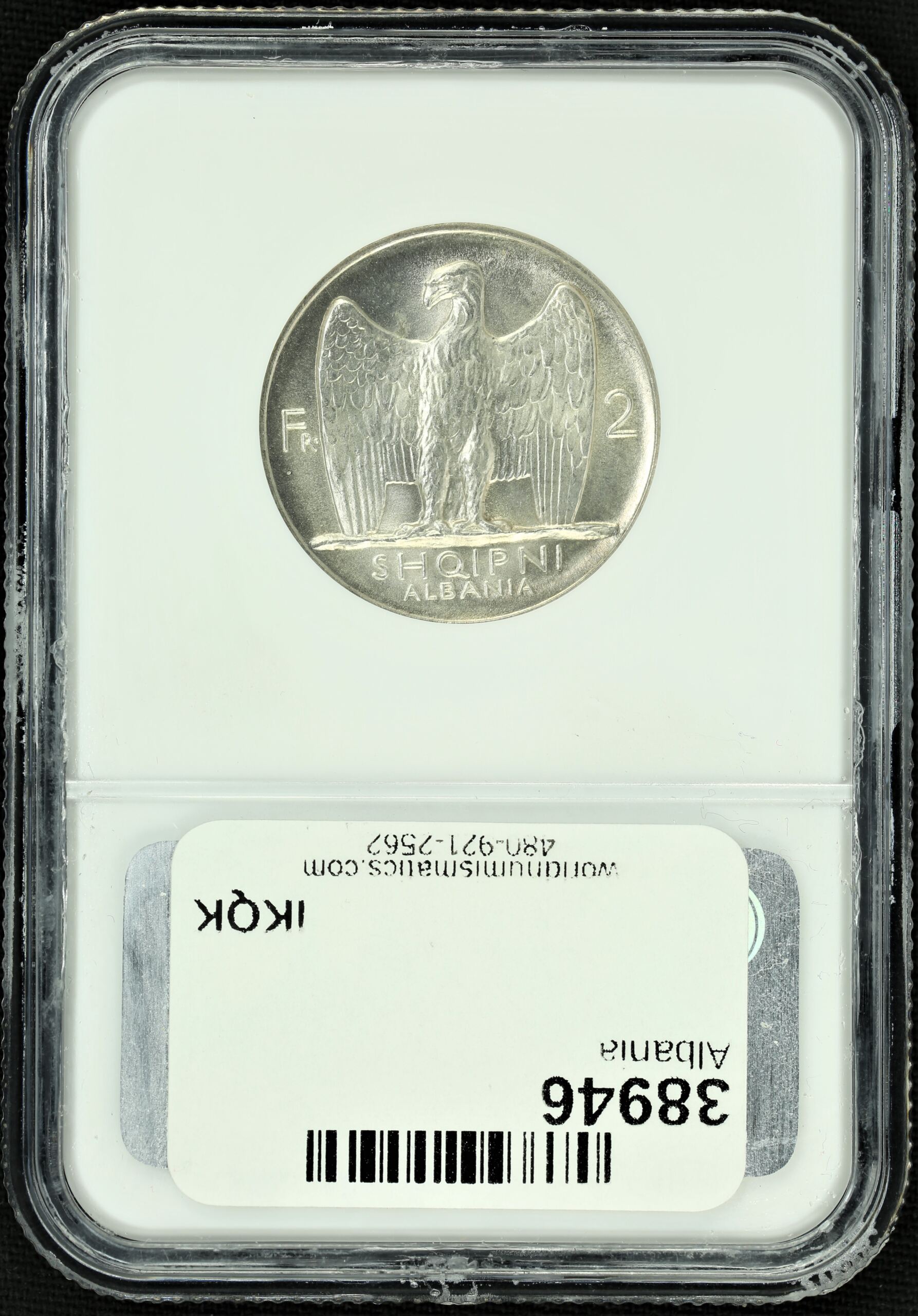 Albania Europe World Coins World Coins Europe Albania Lot of 9 R NGC MS65-MS66 38946 Europe Albania Lot of 9 R NGC MS65-MS66 38946Europe Albania Lot of 9 R NGC MS65-MS66 38946 - Image 10