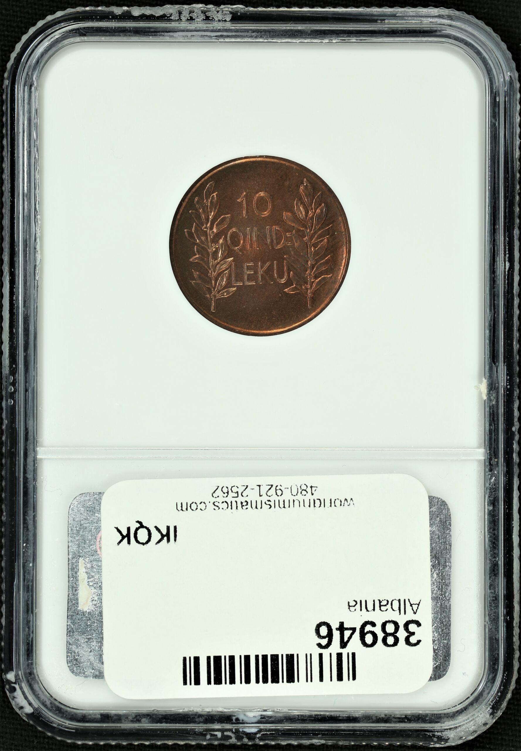 Albania Europe World Coins World Coins Europe Albania Lot of 9 R NGC MS65-MS66 38946 Europe Albania Lot of 9 R NGC MS65-MS66 38946Europe Albania Lot of 9 R NGC MS65-MS66 38946 - Image 12