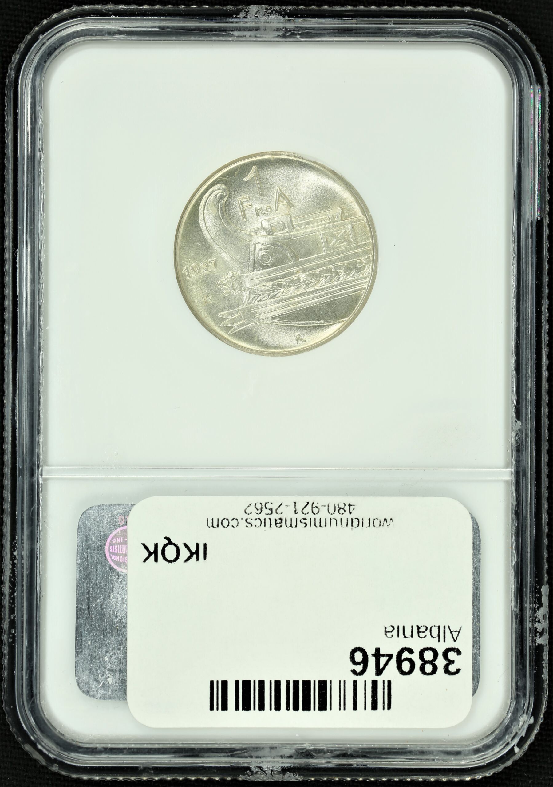 Albania Europe World Coins World Coins Europe Albania Lot of 9 R NGC MS65-MS66 38946 Europe Albania Lot of 9 R NGC MS65-MS66 38946Europe Albania Lot of 9 R NGC MS65-MS66 38946 - Image 18