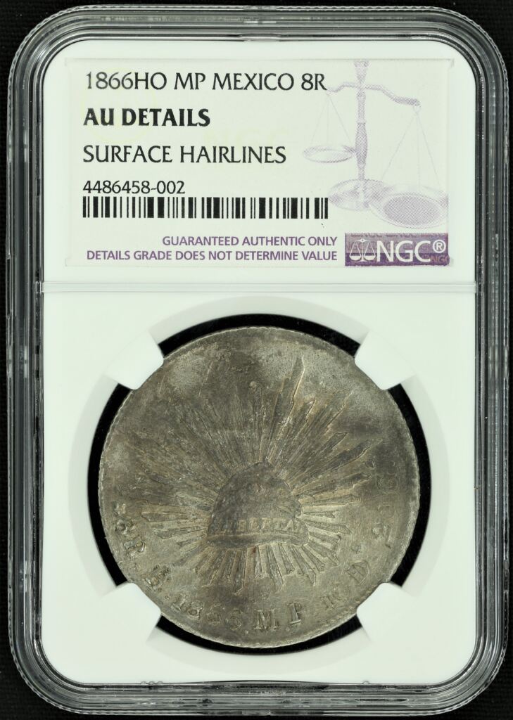 1901年 メキシコ ペソ NGC認証 1901年 メキシコ ペソ NGC認証 1830-Go NGC XF 40 Mexico 8