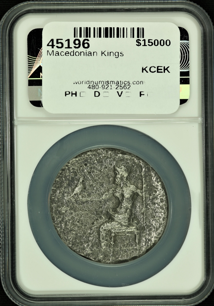 Macedonian Kings Alexander III(The Great) 336-323 BC AR Decadrachm NGC F 45196Macedonian Kings Alexander III(The Great) 336-323 BC AR Decadrachm NGC F 45196 - Image 2