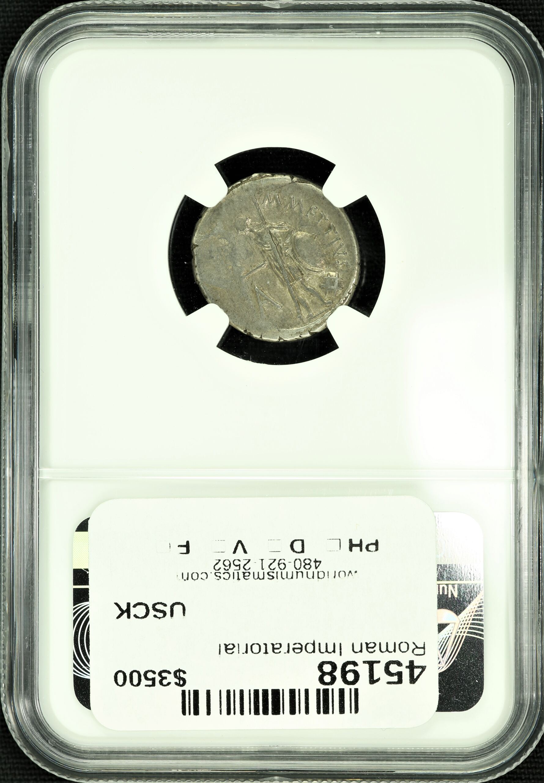 Ancient Coins Roman Imperatorial Roman Imperatorial Rome Julius Caesar d.44 BC AR Denarius NGC ChXF 45198 Roman Imperatorial Rome Julius Caesar d.44 BC AR Denarius NGC ChXF 45198Roman Imperatorial Rome Julius Caesar d.44 BC AR Denarius NGC ChXF 45198 - Image 2