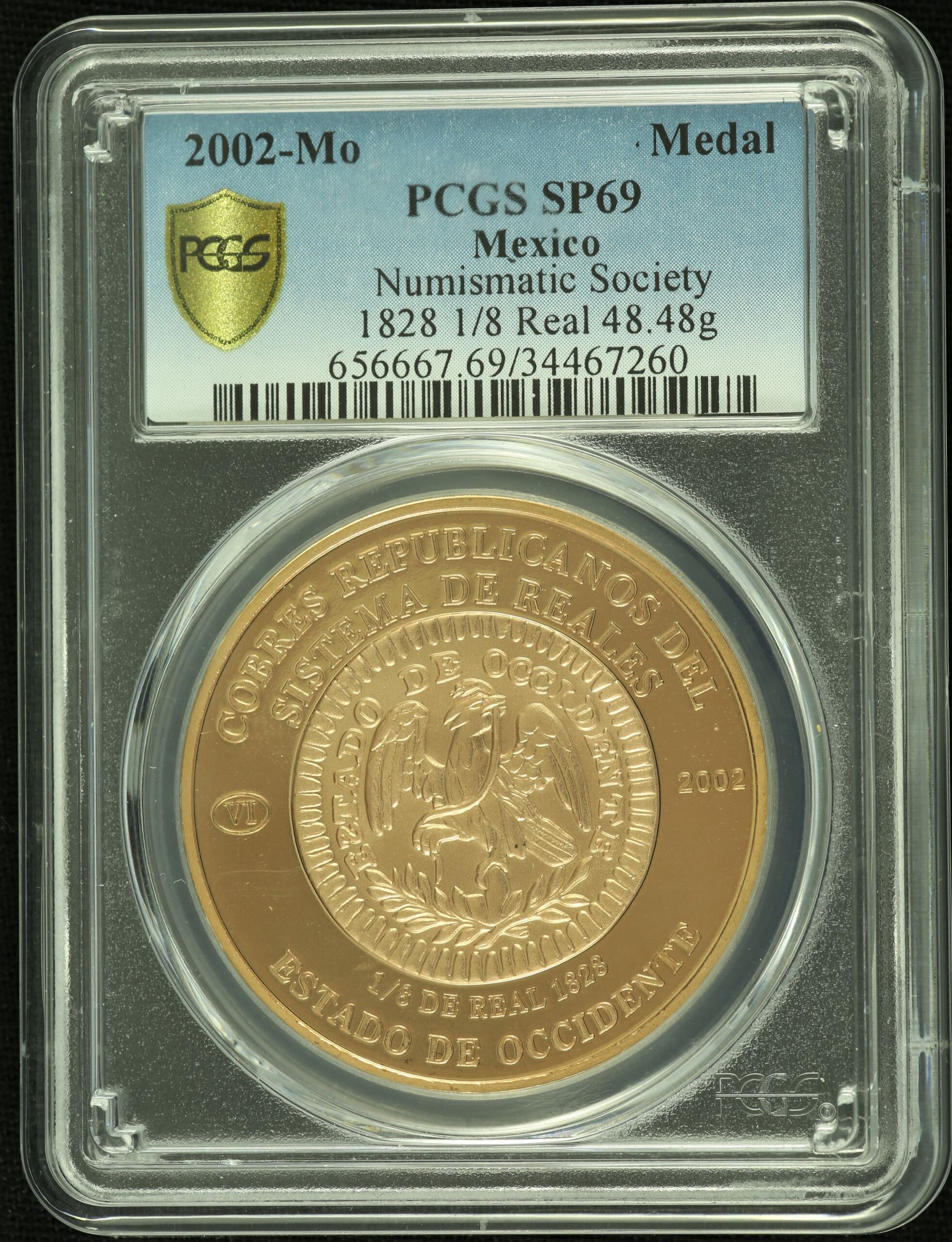 Medals & Tokens Medal 2002 Mo PCGS SP69 y_00024 | World