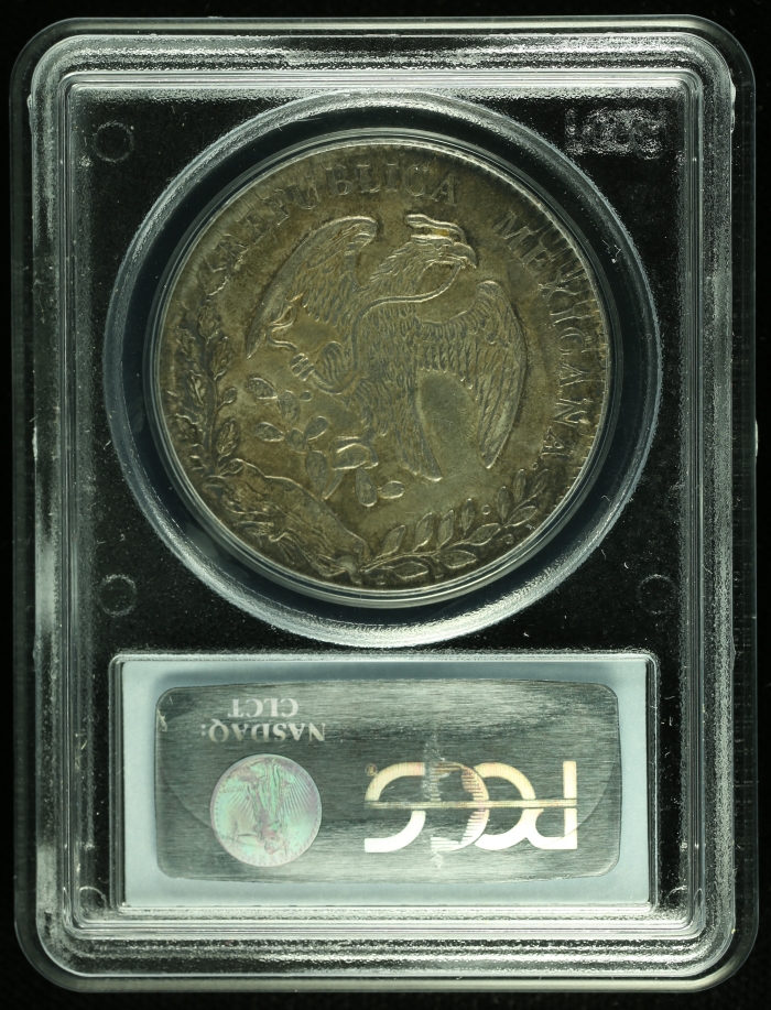 Chihuahua 8 Reales 1877 Ca EA PCGS MS63 k_35434Chihuahua 8 Reales 1877 Ca EA PCGS MS63 k_35434 - Image 2