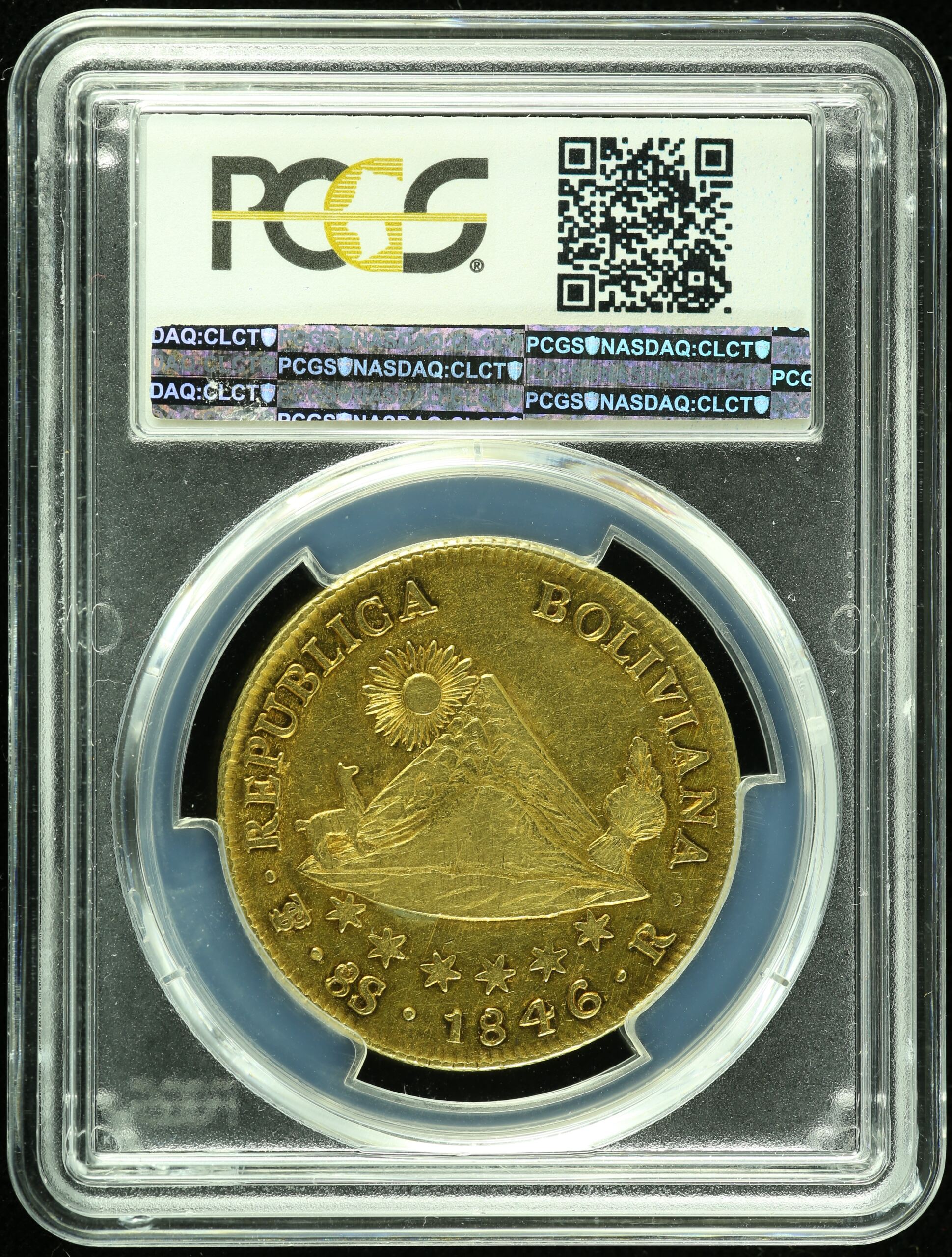 Bolivia Latin American Coins Bolivia 8 Scudos 1946 Pts R PCGS VF35 0109994 Bolivia 8 Scudos 1946 Pts R PCGS VF35 0109994Bolivia 8 Scudos 1946 Pts R PCGS VF35 0109994 - Image 2