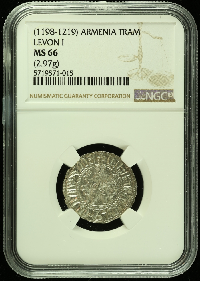 Other Armenia Tram (1198-1219) NGC MS66 0110473Other Armenia Tram (1198-1219) NGC MS66 0110473