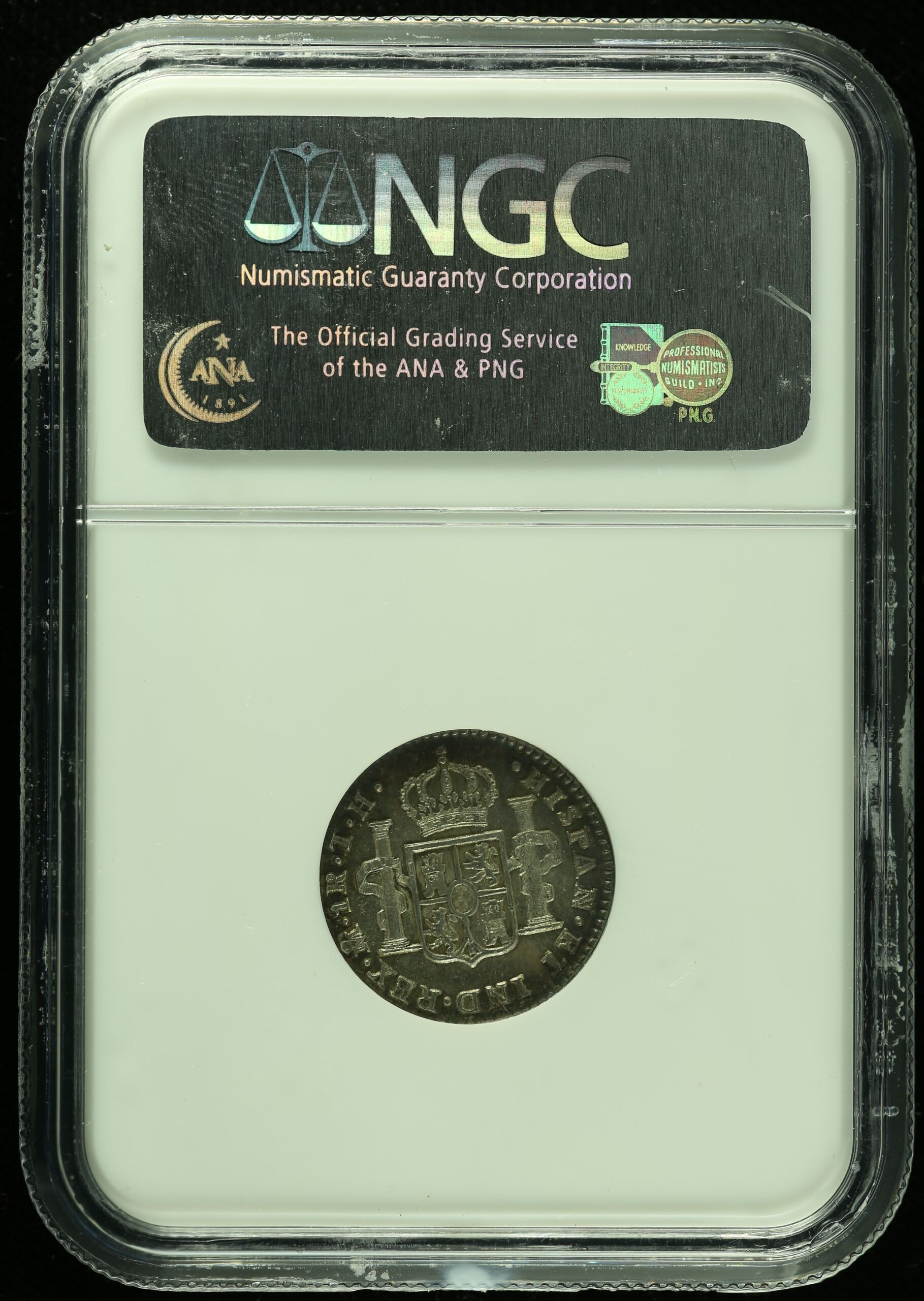 Colonial Silver & Minors Mexican Coins Colonial Silver & Minors Real 1809 Mo TH NGC MS66 k_35593 Colonial Silver & Minors Real 1809 Mo TH NGC MS66 k_35593Colonial Silver & Minors Real 1809 Mo TH NGC MS66 k_35593 - Image 2