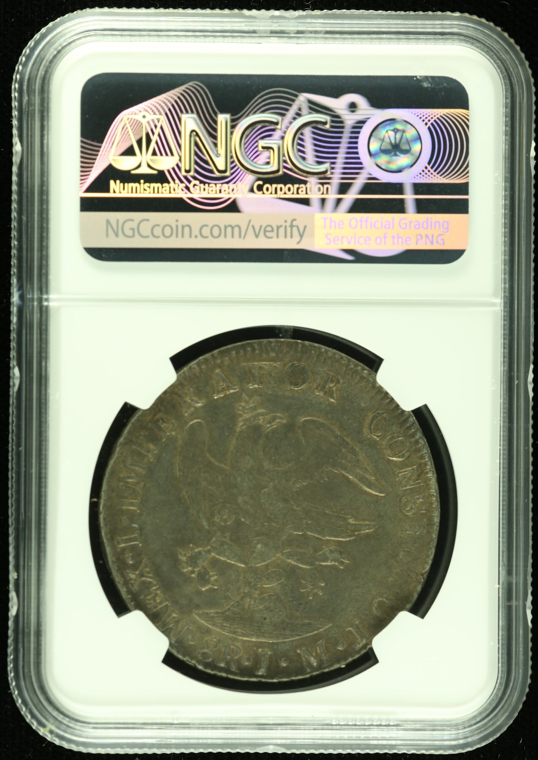 Imperial Era Mexican Coins Imperial Era 8 Reales 1822 Mo JM NGC AU55 k_35824 Imperial Era 8 Reales 1822 Mo JM NGC AU55 k_35824Imperial Era 8 Reales 1822 Mo JM NGC AU55 k_35824 - Image 2