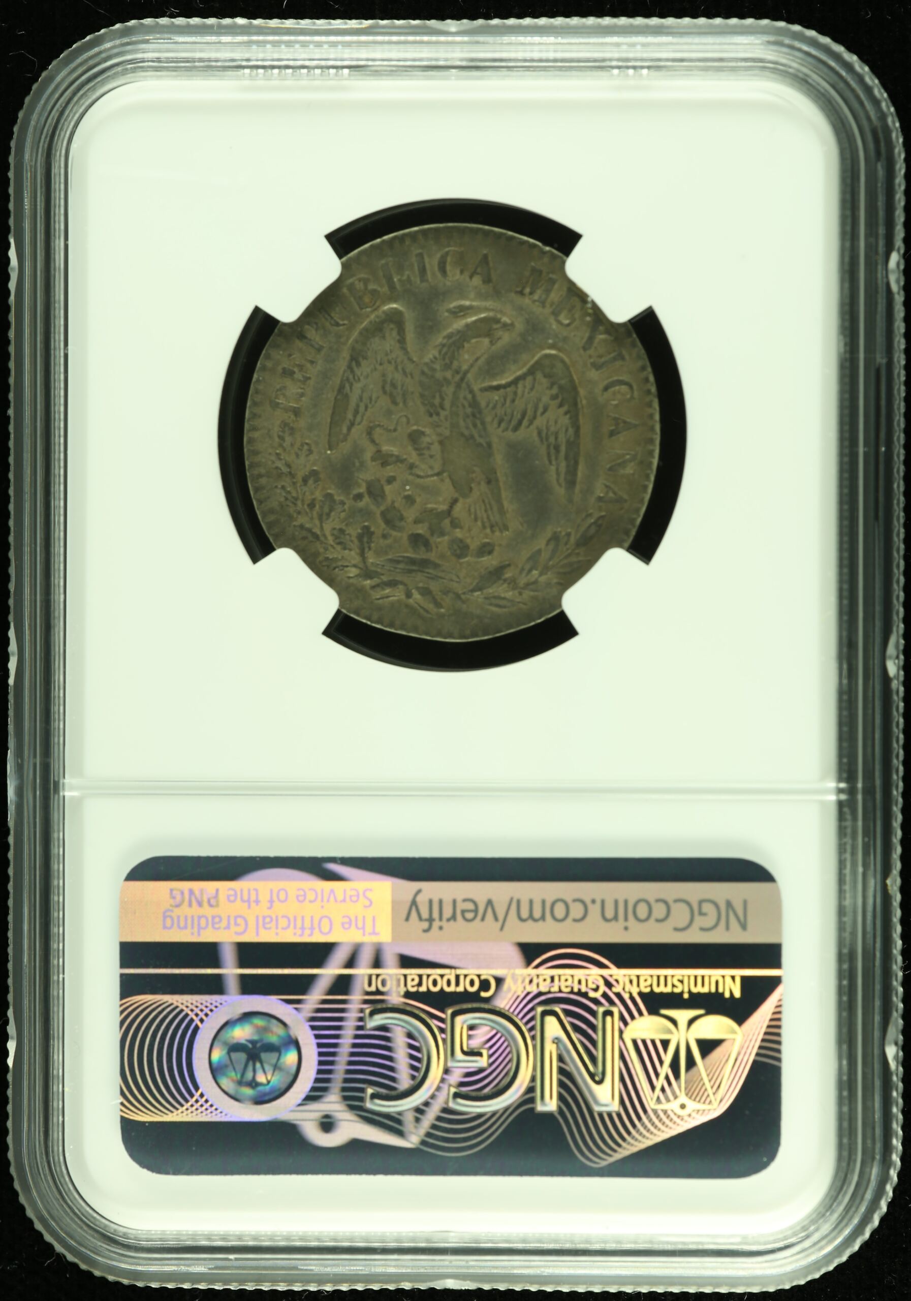 Mexican Coins Republic Silver & Minors Republic Silver & Minors 2 Reales 1867/1 Ho PR NGC AU53 k_35825 Republic Silver & Minors 2 Reales 1867/1 Ho PR NGC AU53 k_35825Republic Silver & Minors 2 Reales 1867/1 Ho PR NGC AU53 k_35825 - Image 2