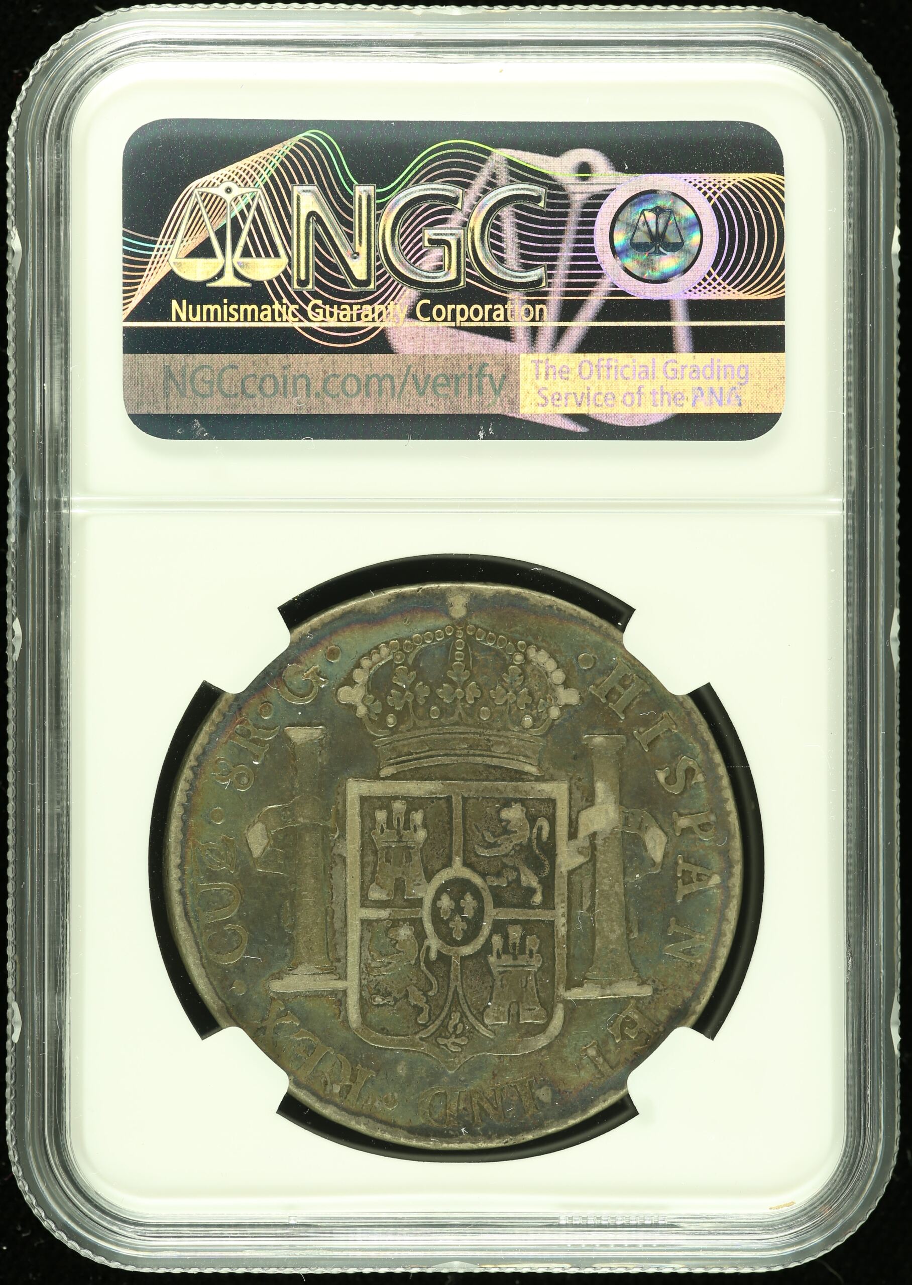 Latin American Coins Peru Peru 8 Reales 1824 Cuzco G NGC G6 0112686 Peru 8 Reales 1824 Cuzco G NGC G6 0112686Peru 8 Reales 1824 Cuzco G NGC G6 0112686 - Image 2