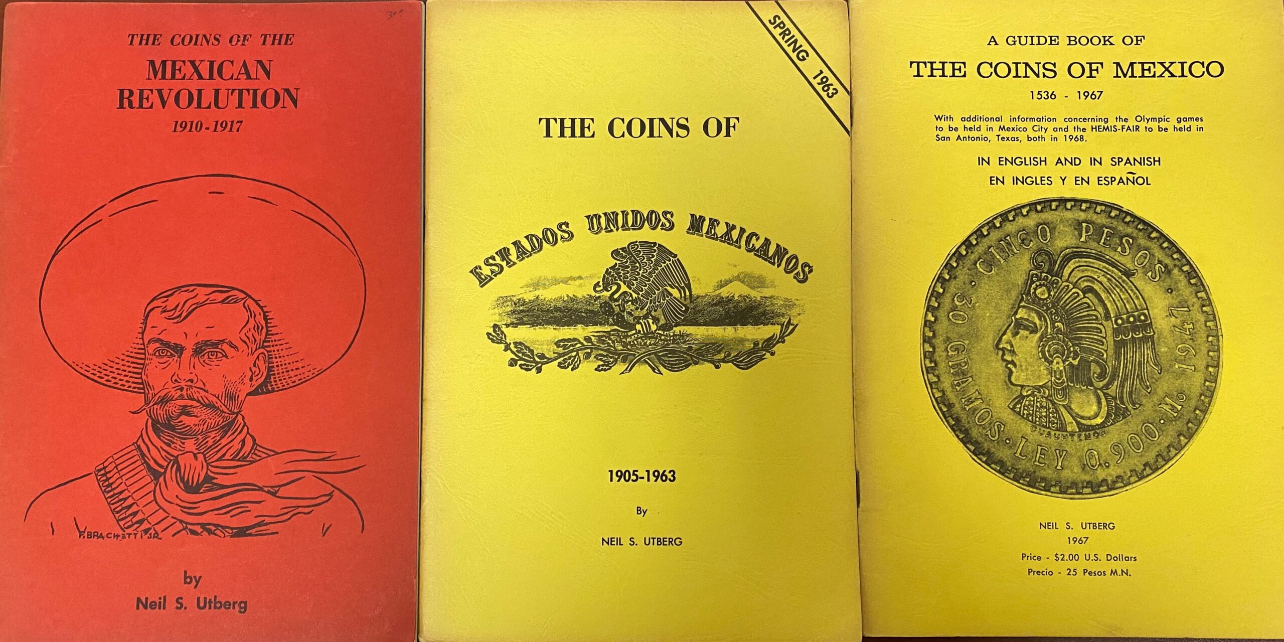 Utberg Neil S. Utberg 3 Volume Set 0112476 | World Numismatics LLC