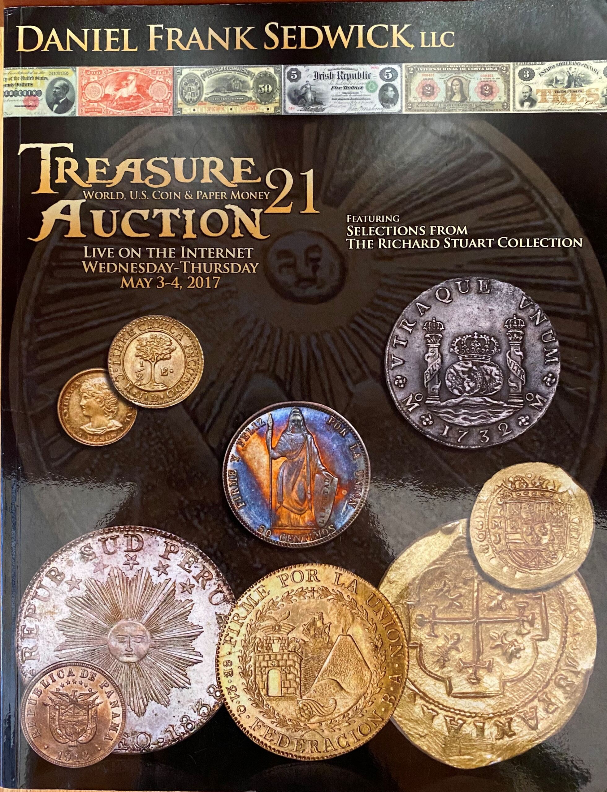 Auction Catalogs Books Daniel Frank Sedwick Treasure Auction #21 May 3-4, 2017 0112493 Daniel Frank Sedwick Treasure Auction #21 May 3-4, 2017 0112493Daniel Frank Sedwick Treasure Auction #21 May 3-4, 2017 0112493