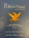 Stacks Bowers/Sothebys The D. Brent Pogue Collection - Part II, 30 Sept 2015 0112500