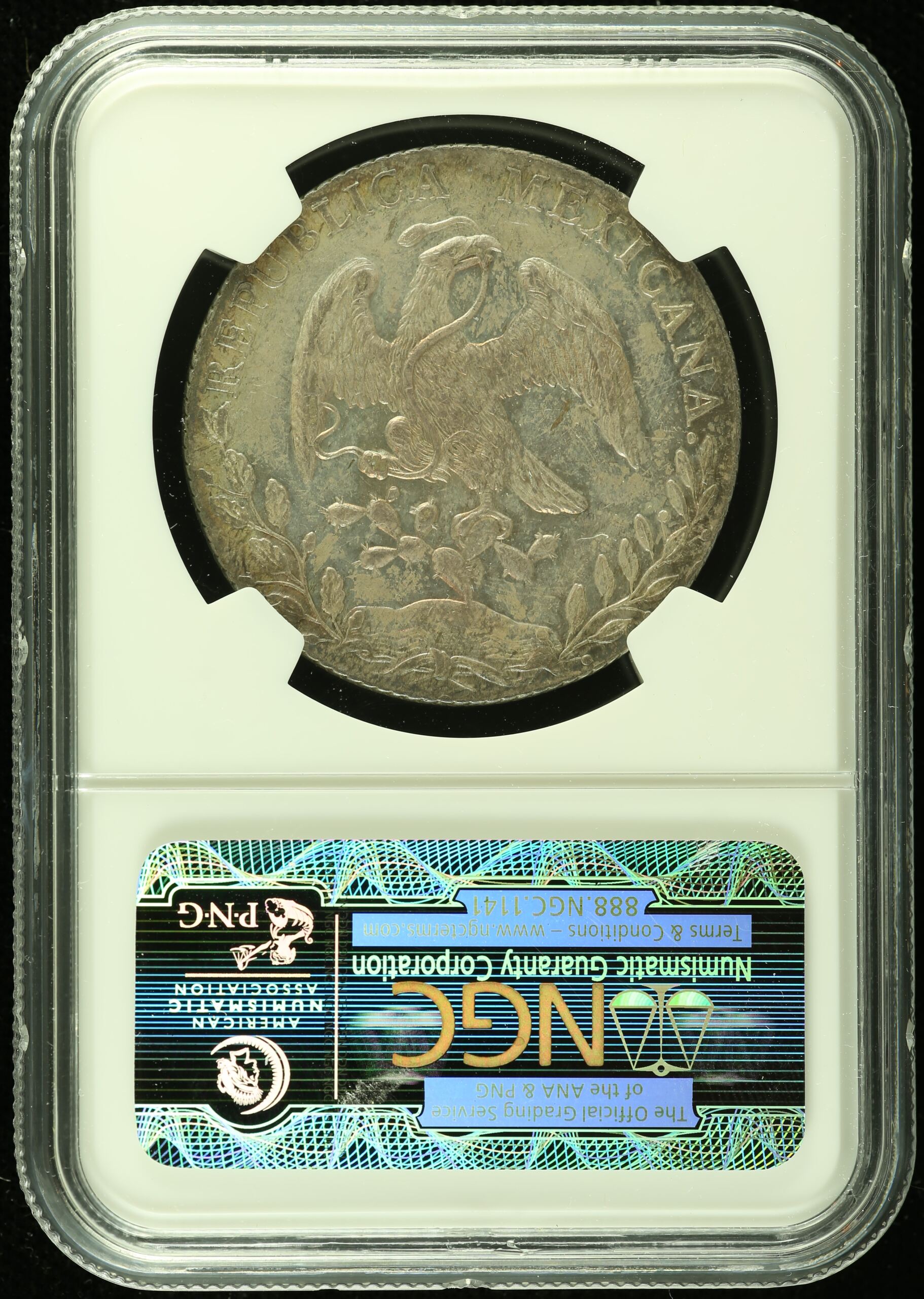 Mexican Coins Mexico City Republic 8 Reales Mexico City 8 Reales 1888 Mo MH NGC MS61 0113322 Mexico City 8 Reales 1888 Mo MH NGC MS61 0113322Mexico City 8 Reales 1888 Mo MH NGC MS61 0113322 - Image 2