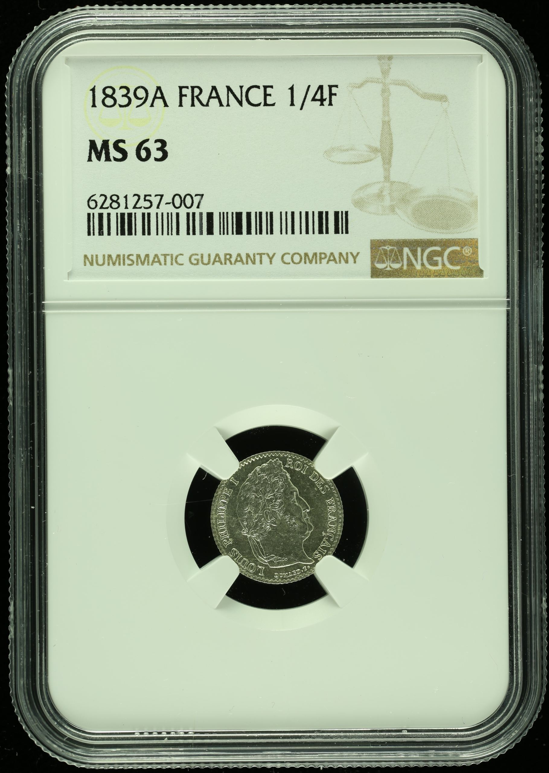 France 14 Framc 1839 A NGC MS63 0119325 – World Numismatics LLC