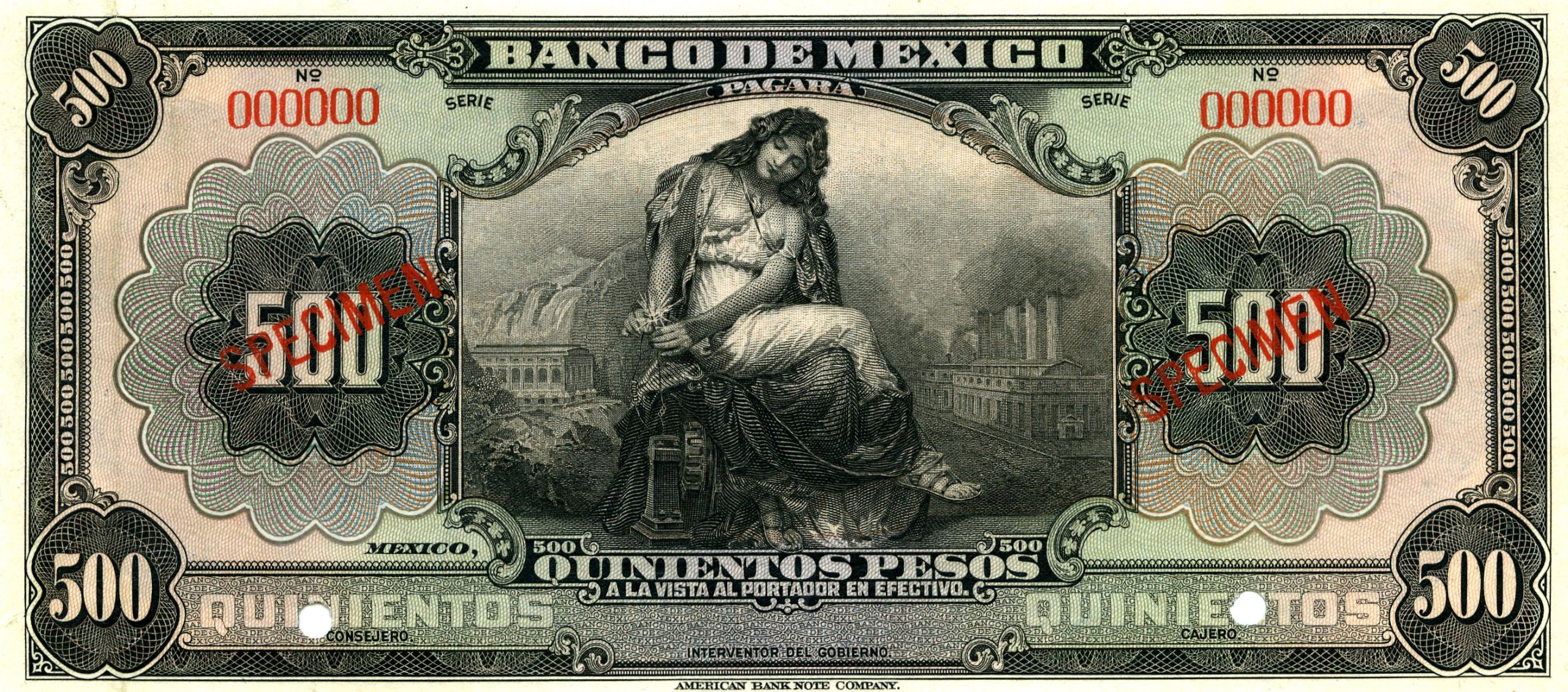 Mexico's 500-Peso note