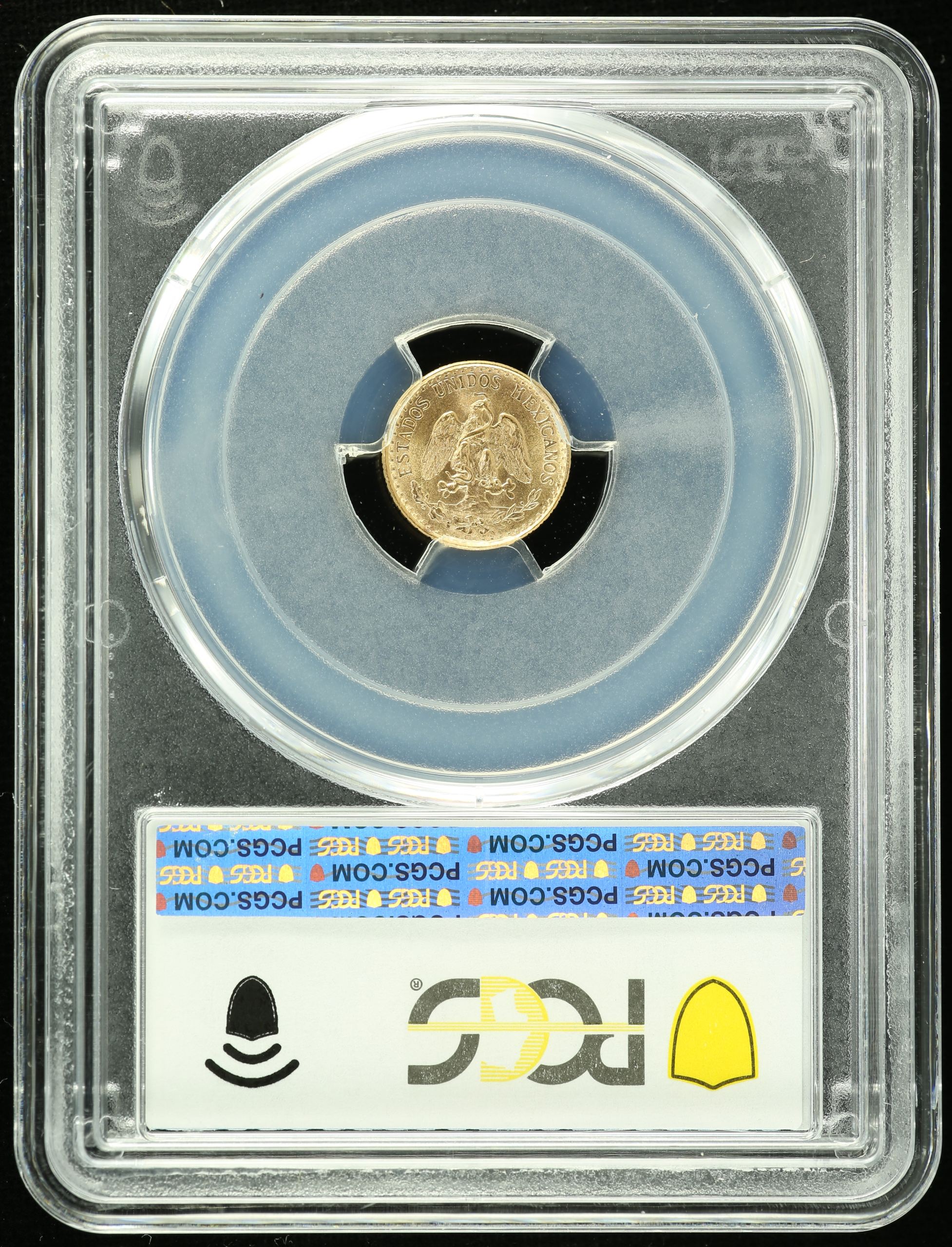 Mexican Coins Modern Gold Modern Gold 2 Pesos 1945 Mo PCGS MS66 0122102 Modern Gold 2 Pesos 1945 Mo PCGS MS66 0122102Modern Gold 2 Pesos 1945 Mo PCGS MS66 0122102 - Image 2