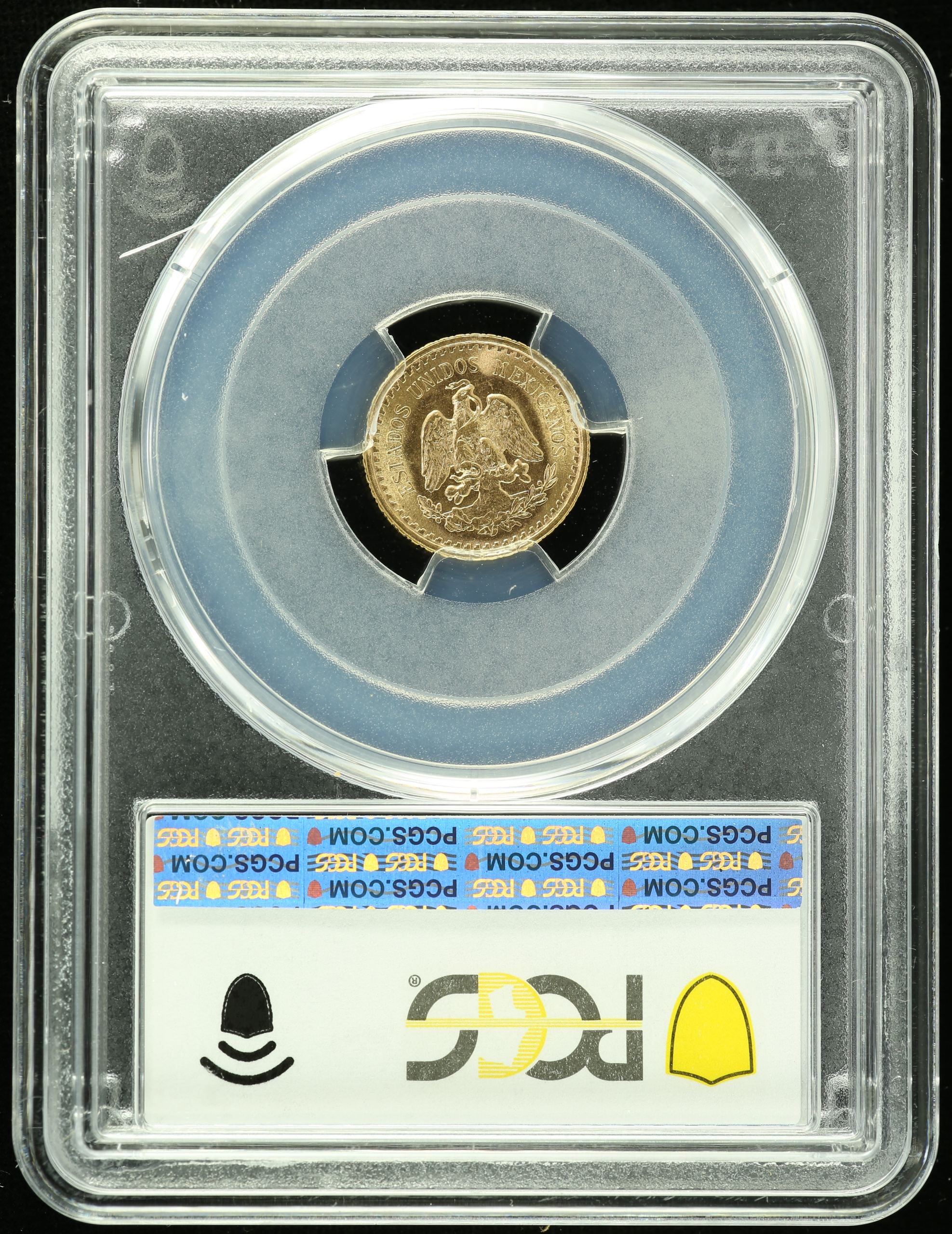 Mexican Coins Modern Gold Modern Gold 2 1/2 Pesos 1945 Mo PCGS MS66 0122104 Modern Gold 2 1/2 Pesos 1945 Mo PCGS MS66 0122104Modern Gold 2 1/2 Pesos 1945 Mo PCGS MS66 0122104 - Image 2