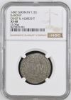 Germany 1/2 Schwertgroschen 1482 Saxony NGC XF40 0123538