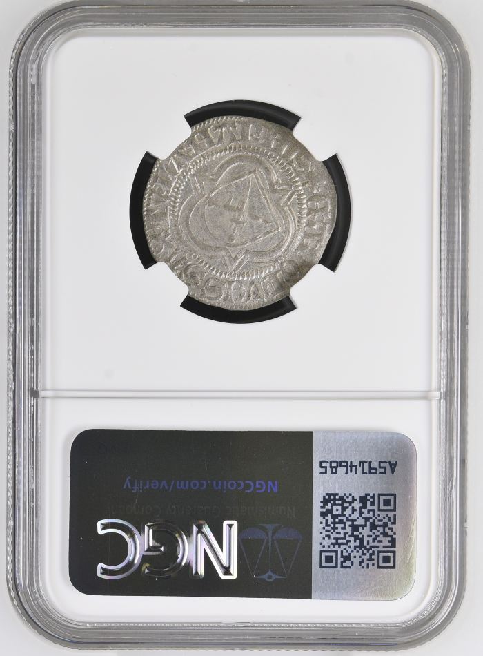 Germany 1/2 Schwertgroschen 1482 Saxony NGC AU50 0123541Germany 1/2 Schwertgroschen 1482 Saxony NGC AU50 0123541 - Image 2