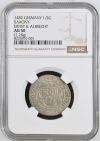 Germany 1/2 Schwertgroschen 1482 Saxony NGC AU50 0123542