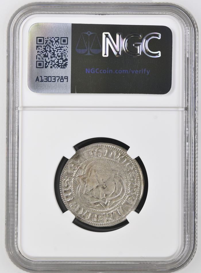 Germany 1/2 Groschen 1482 Saxony NGC AU53 0123547Germany 1/2 Groschen 1482 Saxony NGC AU53 0123547 - Image 2