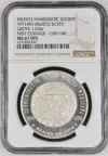 Medals & Tokens Mexican Coins Medals & Tokens Mexico Numismatic Society Medal 1971 Mo NGC MS67DPL 0125270 Medals & Tokens Mexico Numismatic Society Medal 1971 Mo NGC MS67DPL 0125270