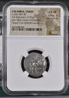 Calabria Taras c.332-302 BC AR Didrachm NGC Ch XF 0126935