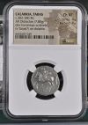 Calabria Taras c.302-280 BC AR Didrachm NGC Ch XF 0127011