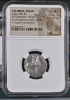 Calabria Taras c.302-280 BC AR Didrachm NGC Ch AU 0127049