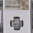 Calabria Taras c.302-280 BC AR Didrachm NGC Ch AU 0127049