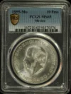 10 Peso Mexican Coins Modern Silver & Minors Modern Silver & Minors 10 Peso 1955 Mo PCGS MS65 0125950 Modern Silver & Minors 10 Peso 1955 Mo PCGS MS65 0125950