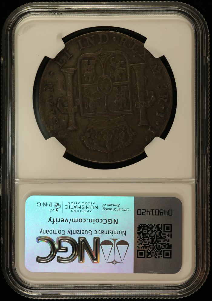 Colonial Silver & Minors 8 Reales 1819 Mo JJ NGC XF45 0127502Colonial Silver & Minors 8 Reales 1819 Mo JJ NGC XF45 0127502 - Image 2