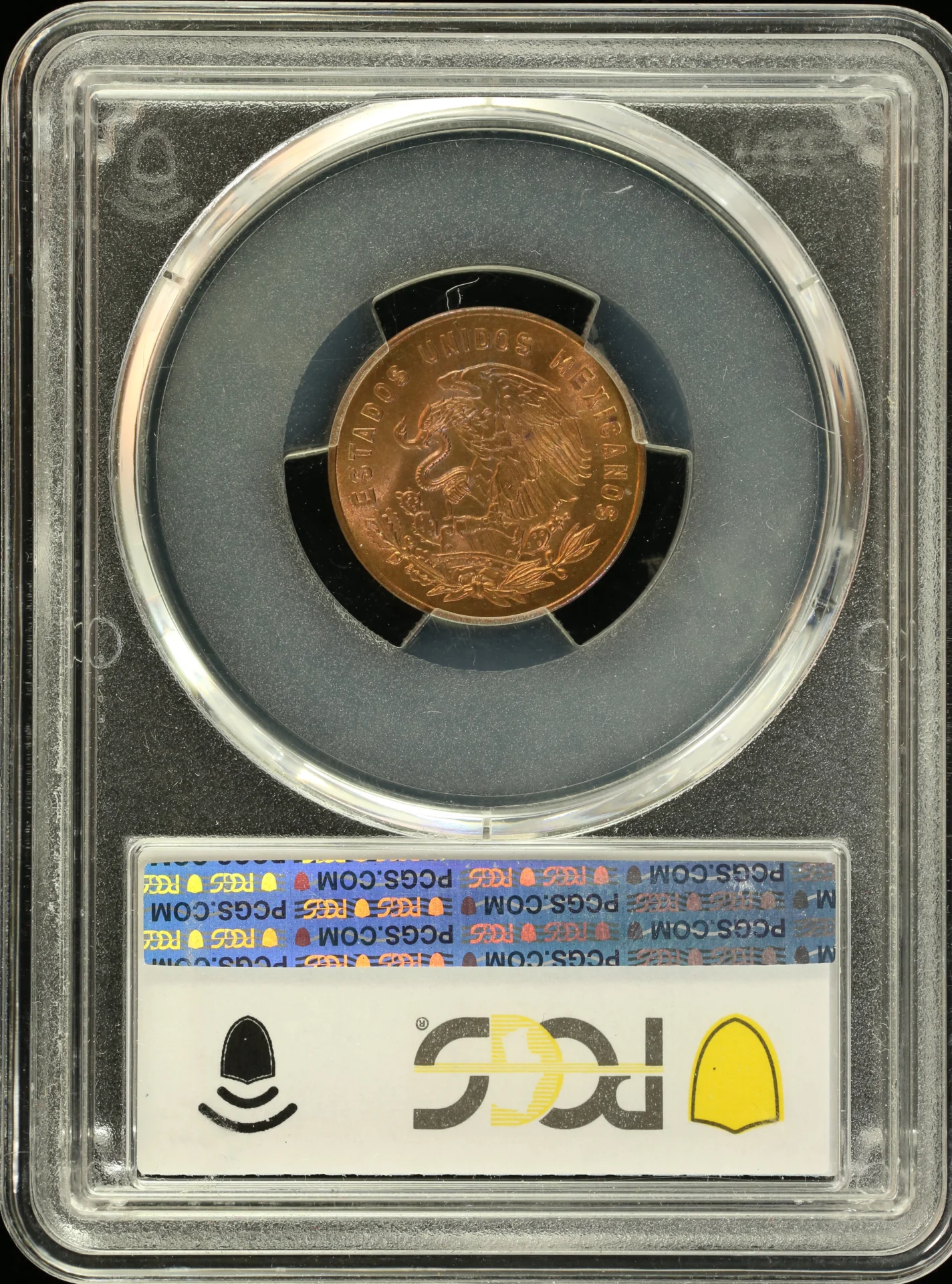 5 Centavo Mexican Coins Modern Silver & Minors Modern Silver & Minors 5 Centavos 1954 Mo PCGS MS65 0127775 Modern Silver & Minors 5 Centavos 1954 Mo PCGS MS65 0127775Modern Silver & Minors 5 Centavos 1954 Mo PCGS MS65 0127775 - Image 2