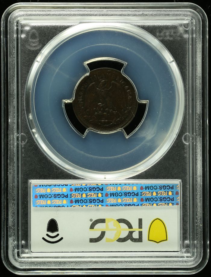 Republic Silver & Minors Centavo 1905 M PCGS MS63BN 0127979Republic Silver & Minors Centavo 1905 M PCGS MS63BN 0127979 - Image 2