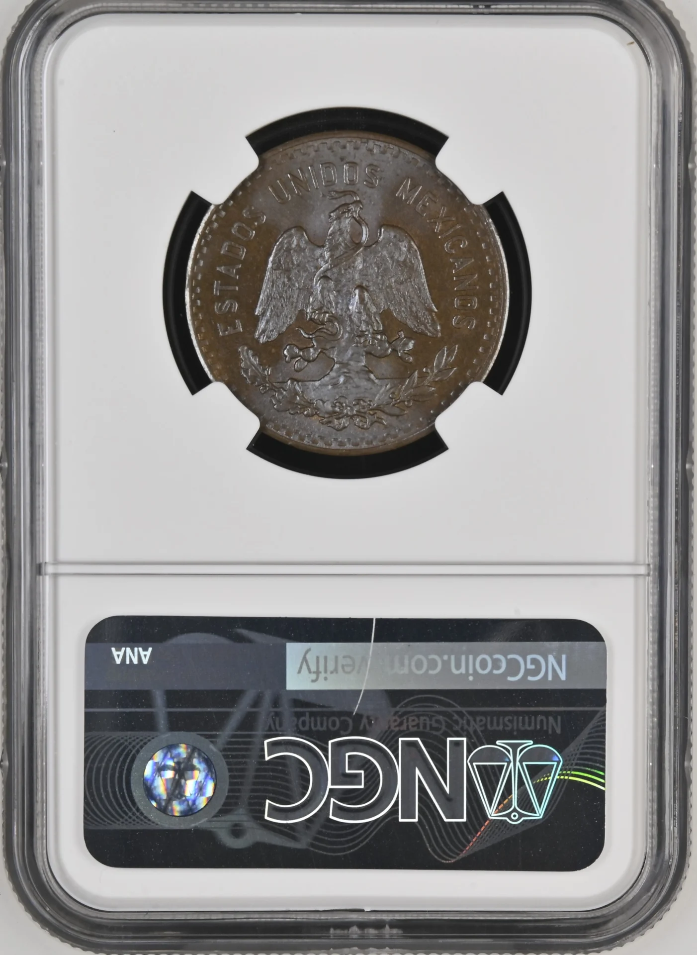 5 Centavo Mexican Coins Modern Silver & Minors Modern Silver & Minors 5 Centavo 1927 Mo NGC MS65BN 0129807 Modern Silver & Minors 5 Centavo 1927 Mo NGC MS65BN 0129807Modern Silver & Minors 5 Centavo 1927 Mo NGC MS65BN 0129807 - Image 2